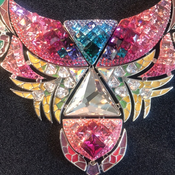 Authentic Swarovski Tangara necklace. NIB Special Aurora Necklace - Picture 13 of 17